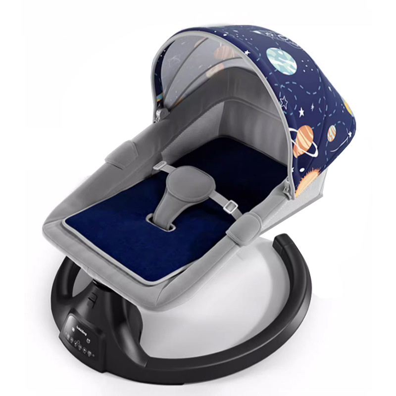 Cross-Border Customized Baby Rocking Chair, Newborn Baby Electric Cradle Bed, Baby Sleeping Chair, Soothing Chair, Recliner