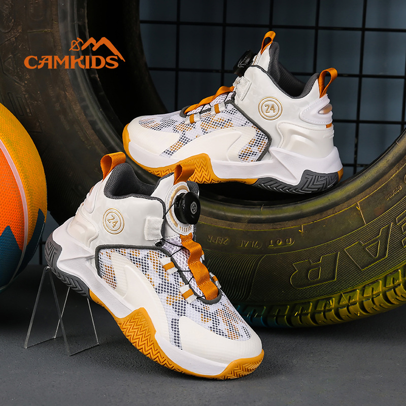 Zapatos para niños de primavera y otoño zapatos de malla transpirable 2023 nuevos niños zapatilla de deporte botón giratorio de malla zapatillas deportivas