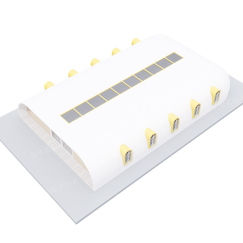 Cápsulas espaciales móviles Residences Scenic Spot Hotel Apple Capsule Casa Integrada Red Apple Capsule Sunshine Room Habitación móvil