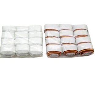 White paper bag of 12 mouth spit paper magic props mouth spit ribbon stage props