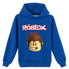 外贸童装爆款促销 ROBLOX 中大童男女童春秋连帽衫卫衣 上衣Y006
