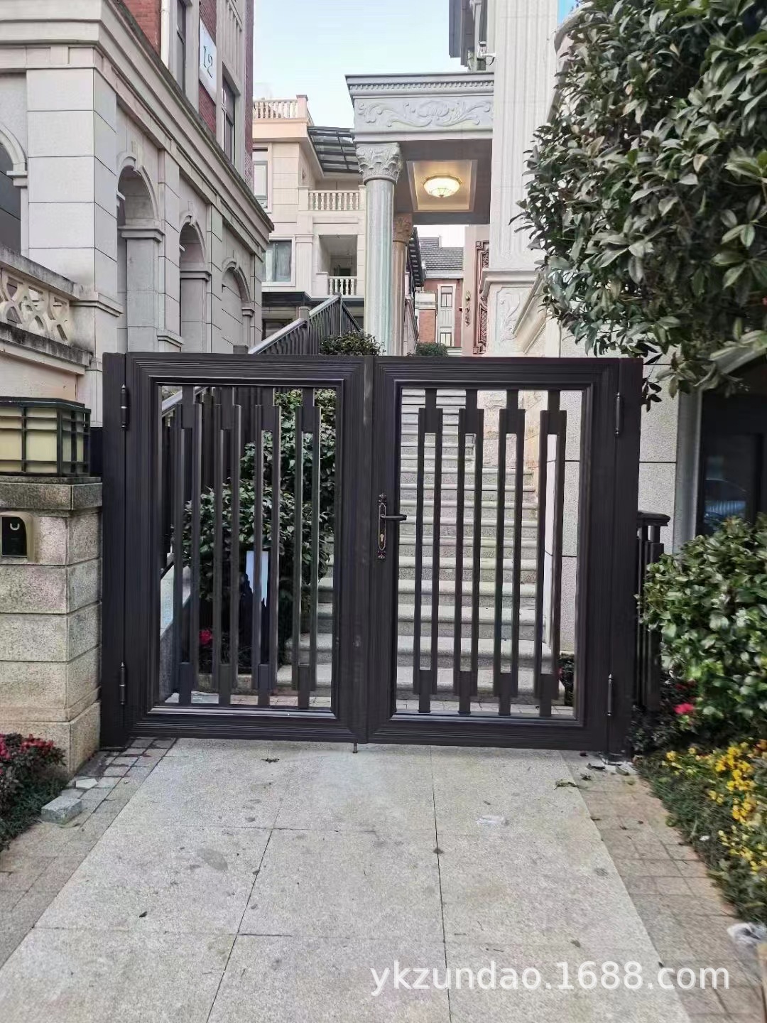铸铝庭院门