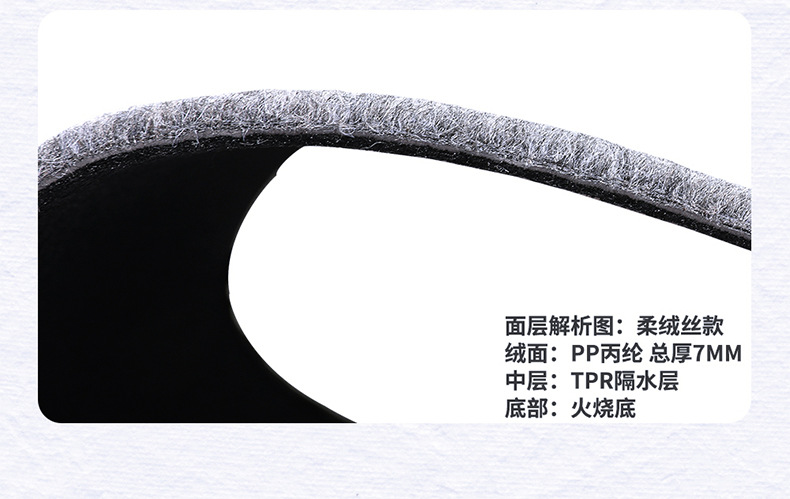 Suitable for Single Driver's Car Floor Mats, Passenger Cabin Rear Mats, Bridge Pieces, Carpets, Suede, Original Factory Special Vehicles