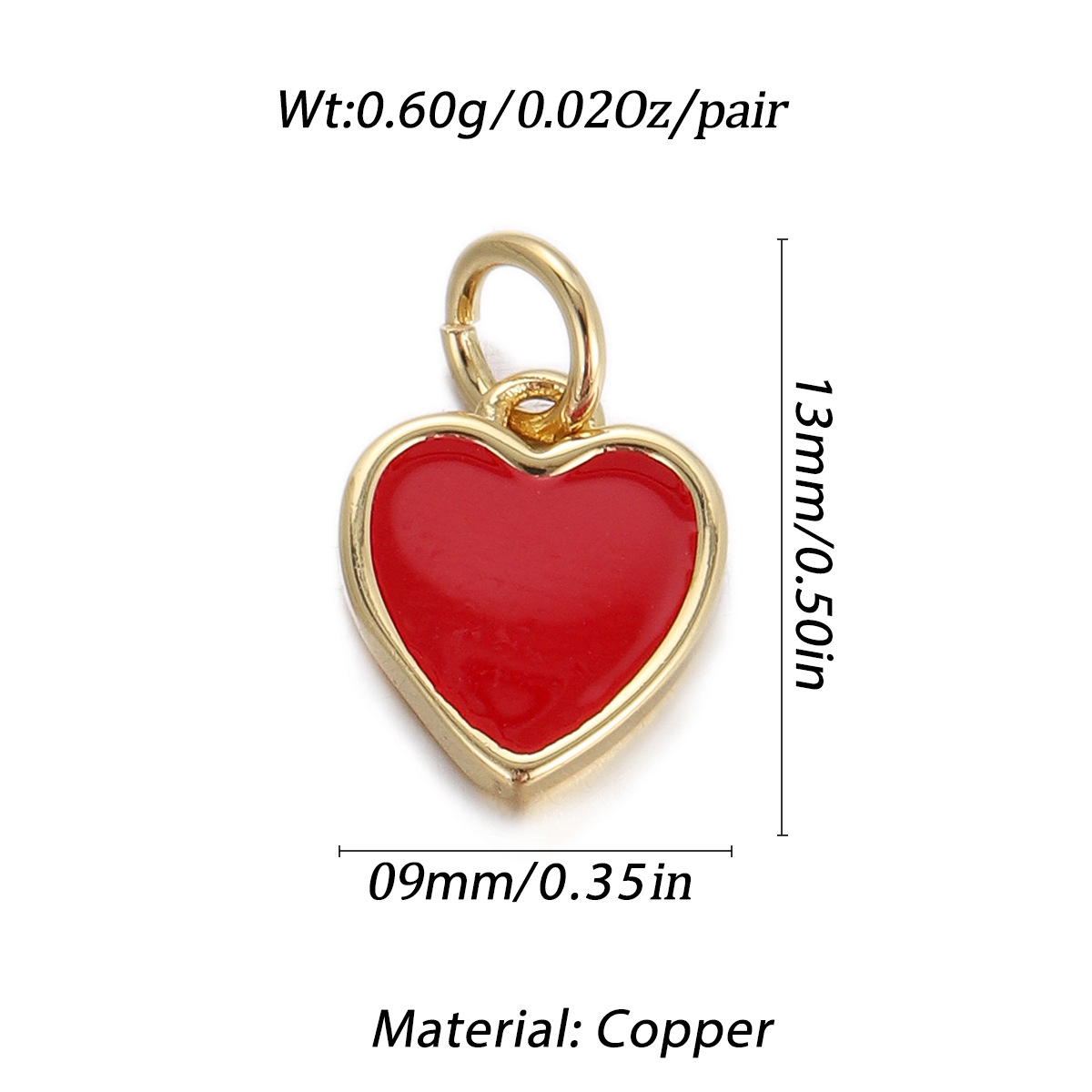 2g Weight Pendant, Chain Jewelry Making Type 15*13mm Jewelry Making Size DIY Jewelry Accessories Classification 1 Piece Quantity Copper Material Letter, Heart Shape Pattern Plating Design Vintage Style, Classic Style Style 1 Piece 15*13mm Copper Letter Heart Shape Pendant Chain 7