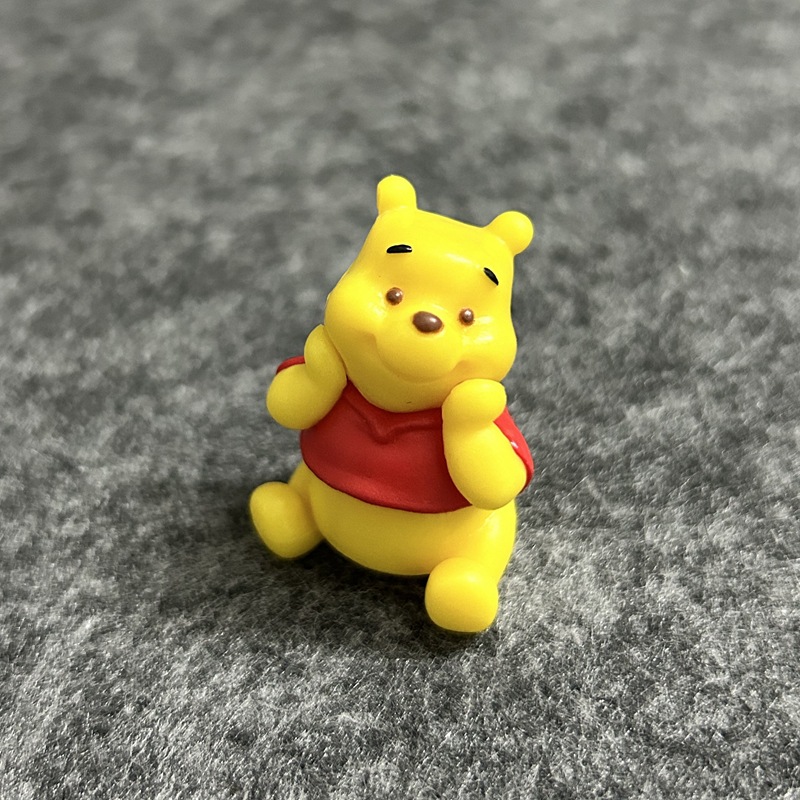 앉아 위치 모자 오리 시디 베어 DIY 수제 소재 인형 베이킹 케이크 장식 장식품