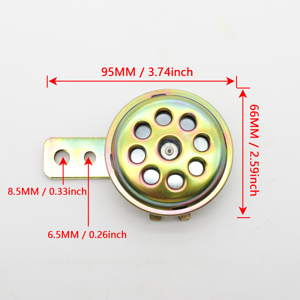 Lvee Liwei cuerno DL70 serie motocicleta coche eléctrico ATV triciclo Kart reemplazo original 12V