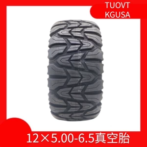 12inch Tire 12×5.00-6.5 Off-Road Tubeless Tire Electric Scooter Modified Atv Kart Tire