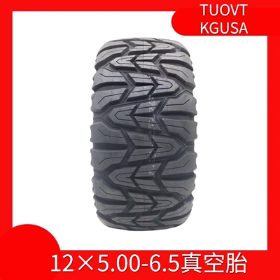 12inch Tire 12×5.00-6.5 Off-Road Tubeless Tire Electric Scooter Modified Atv Kart Tire (Yolsuzluq şinləri)