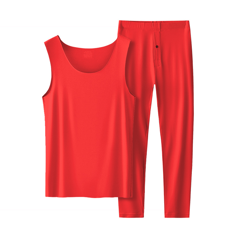 [SF envío gratis] 60 de doble cara modal primavera y verano año de nacimiento de pareja rojo base de boda festiva en stock