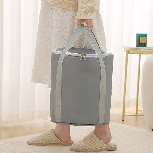 Foot bath bucket household foldable thermal insulation deep bucket multi-functional travel portable foot bath bath health five-layer foot bath bag