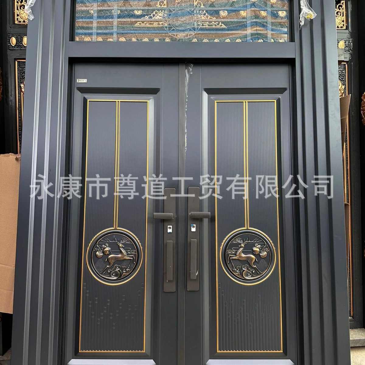 湖北枝江入户大门江苏涟水农村大门辽宁海城锌合金大门
