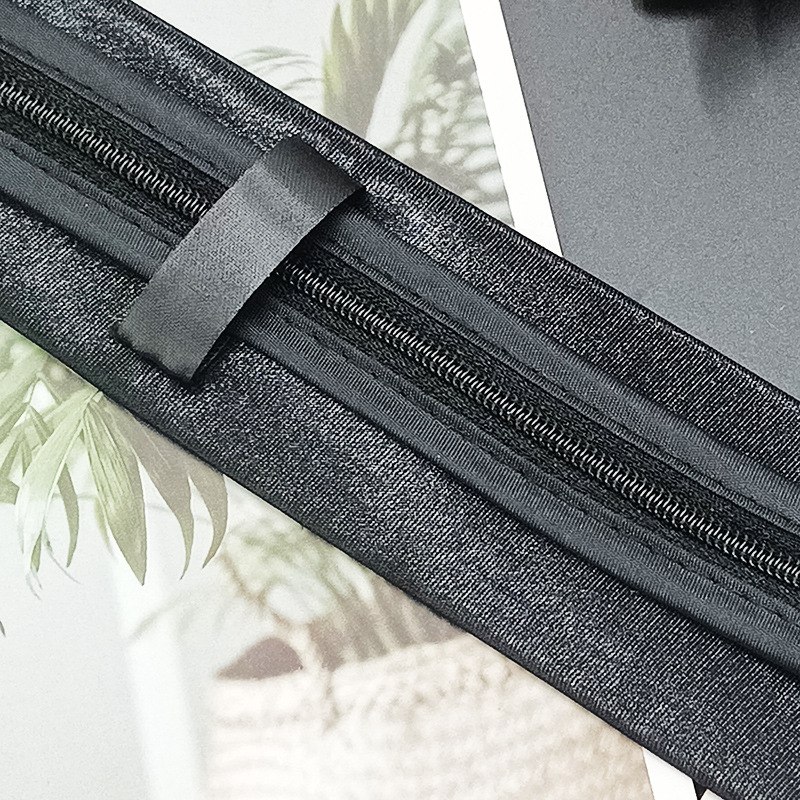 En stock color sólido negro cremallera lazo de los hombres y las mujeres perezoso moda casual mate brillante camisa decorativa mano golpeando