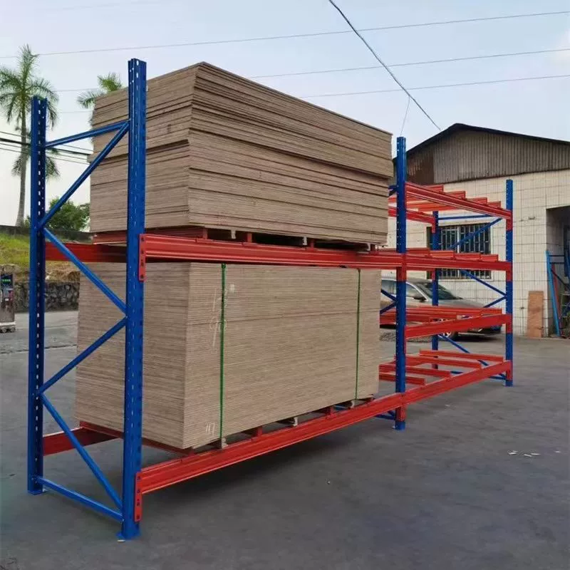 Складские тяжелые полки из плит утолщены 1 тонна 3 тонны поддонные полки балочного типа многослойные складские полки
