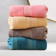 Towel Household Soft Absorbent Non- shedding Pure Cotton Face Towel Gift Logo Adult Face Cloth