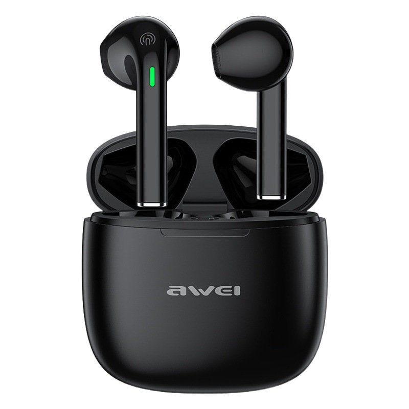 AWEI Weiwei nuevo TWS auriculares Bluetooth T26Pro semi-en-oído calidad de sonido de alta fidelidad Bluetooth 5,3 reducción de ruido deportes