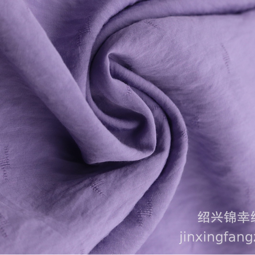 批发价优现货锦粘新款提花衬衫连衣裙面料提花NR棉锦提花布小提花