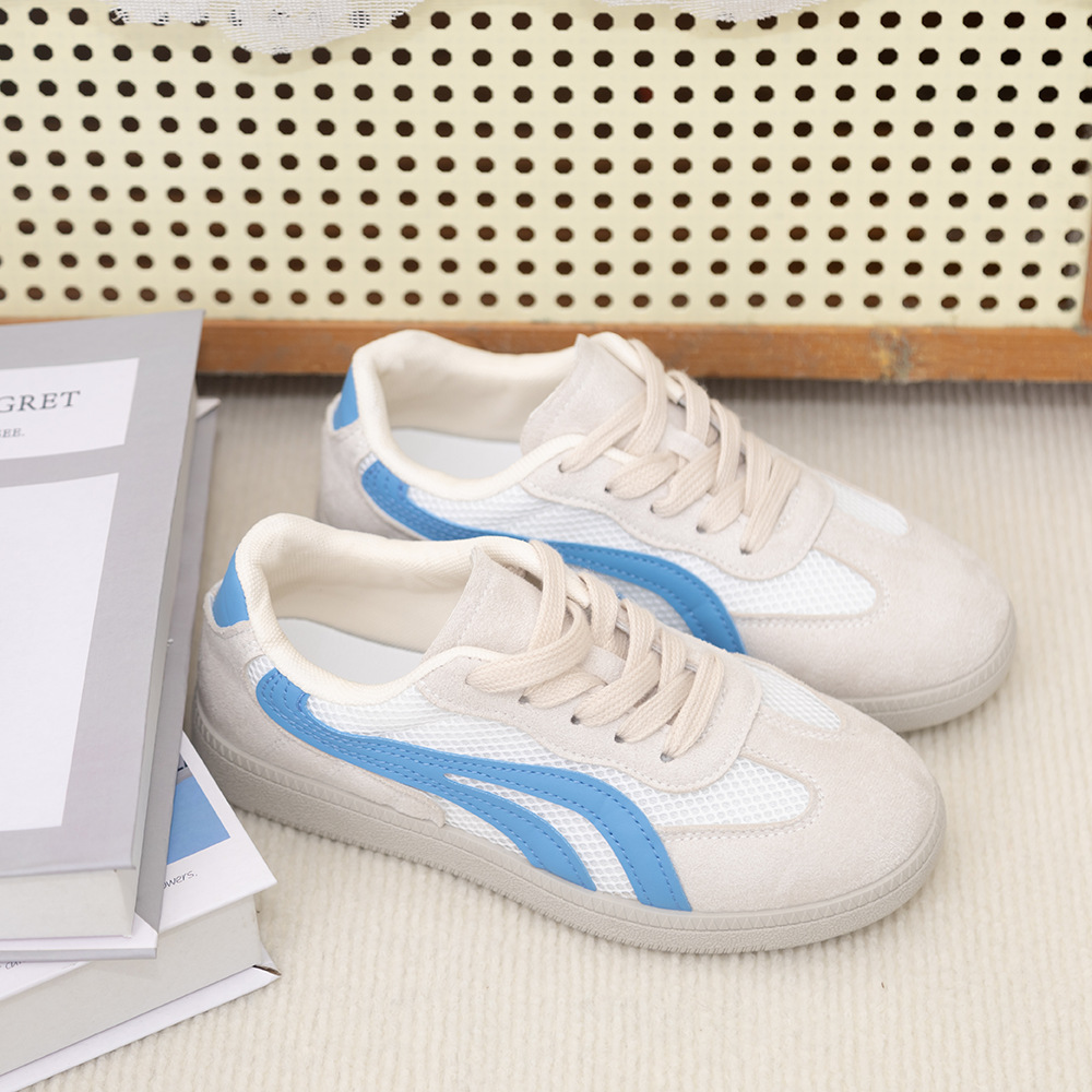 Zapatos de entrenamiento de base plana para mujeres 2026 nuevo verano super caliente versátil zapatos deportivos casuales retrógrados zapatos transpirables
