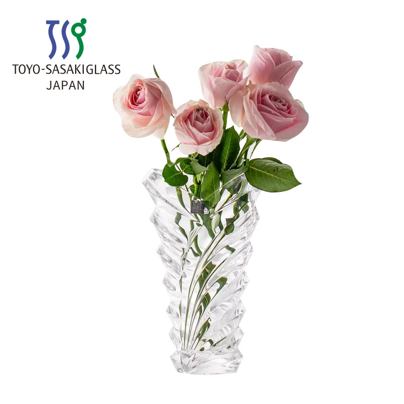 Япония Toyo Sasaki импортная хрустальная стеклянная ваза прозрачная матовая гидропонная композиция для рабочего стола высокого класса