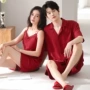 短袖夏季婚庆新婚家居服