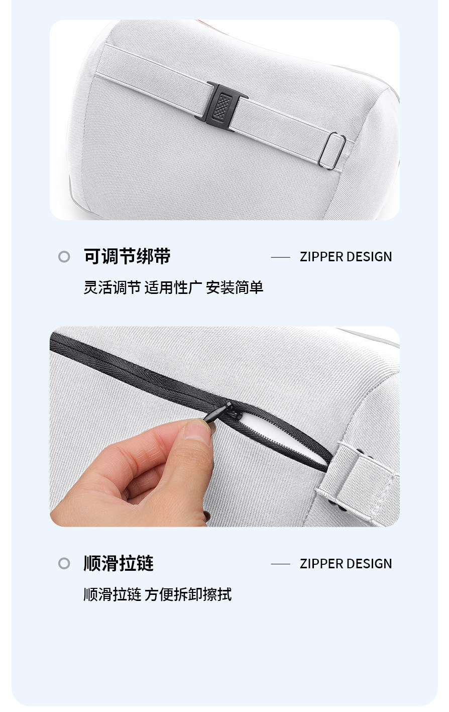 Jize 7X Headrest Neck Pillow 007Gt 001 009 Car-Specific Lumbar Support Car Interior Car Headrest Lumbar Support