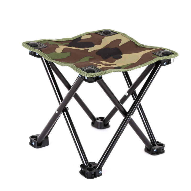 Wholesale Outdoor Folding Fishing Chairs, Thick Camouflage Fishing Bench, Fishing Chair European Style Fishing Triangular Sketching Bench