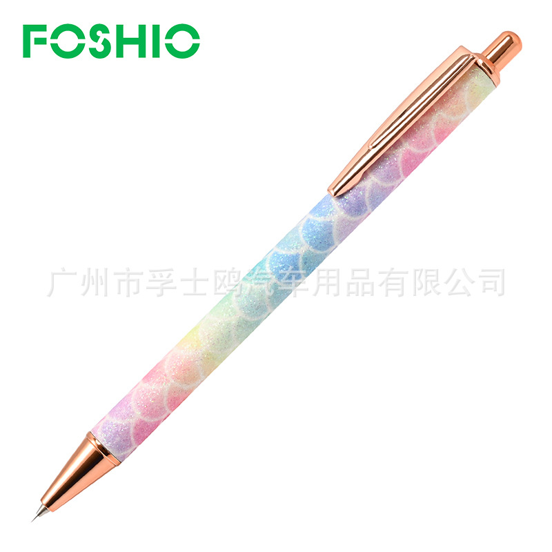 Foshio herramientas de película de coche multi-color brillante Cristal de escape pluma burbuja eliminación de transferencia de calor película manual eliminación de residuos pluma