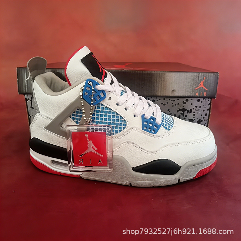 Chunyuan AJ4 Putian Jordan zapatos de baloncesto para hombres y mujeres, zapatos deportivos amortiguación retro casuales al por mayor transfronterizos
