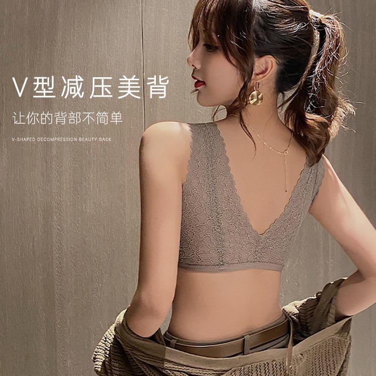 Summer underwear, push up bra, comfortable wireless bra, set