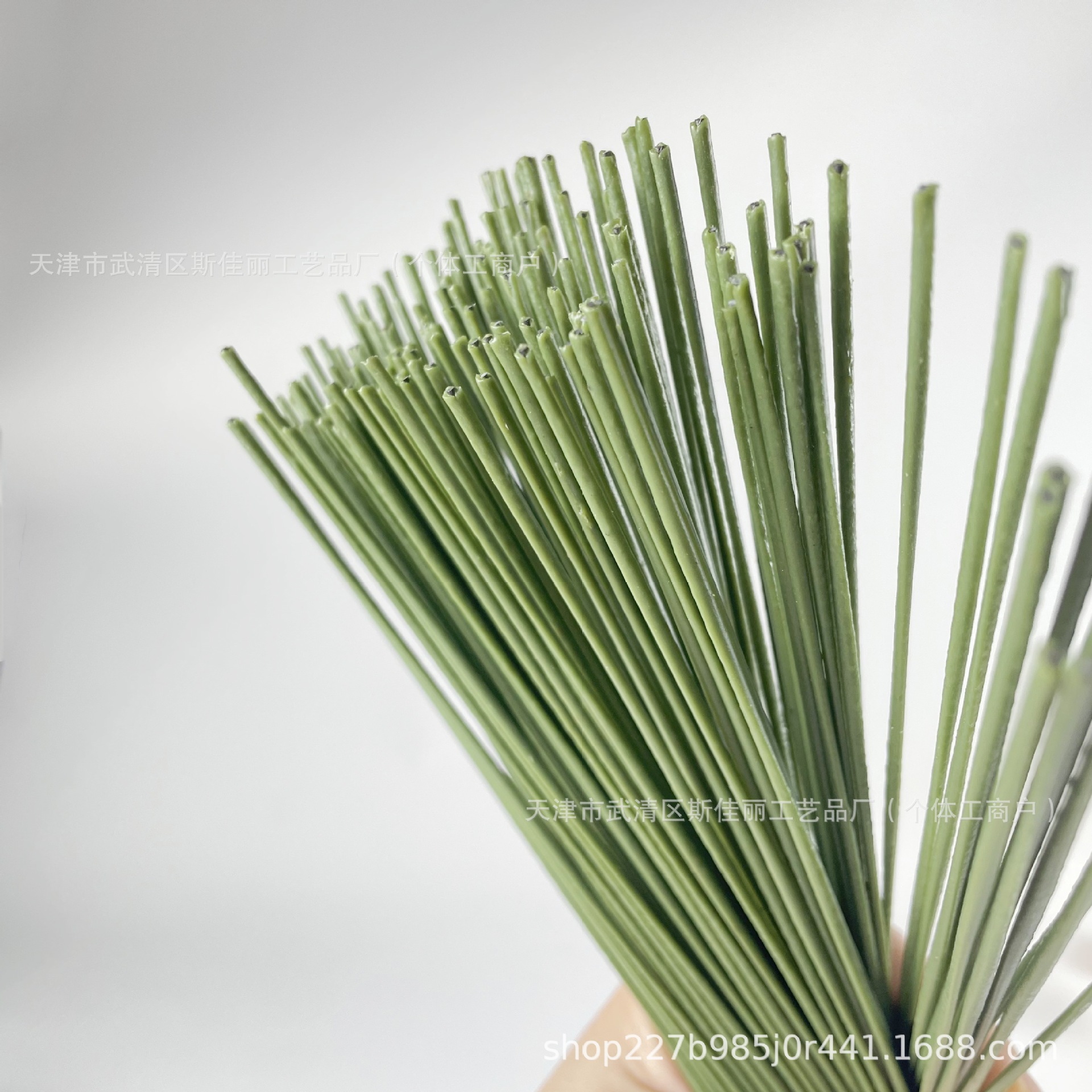 Simulation flower rod wire mesh flower accessories branch rod wedding flower arrangement iron wire soap flower rod all over the sky star branch rod injection rod