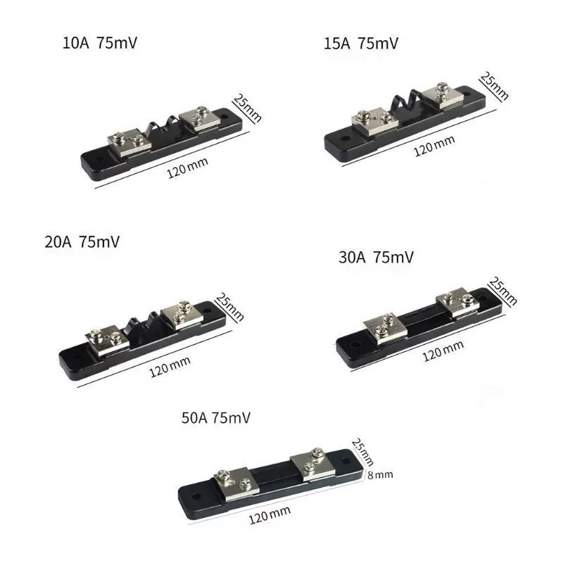 FL-2 0,5 ступени делителя 10/15/20/30/50A 75mV постоянного тока с fl-2 делителя