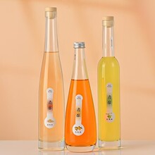 果酒瓶玻璃酒瓶密封加厚饮料瓶自酿果酒瓶青梅酒分装酒空瓶玻璃瓶