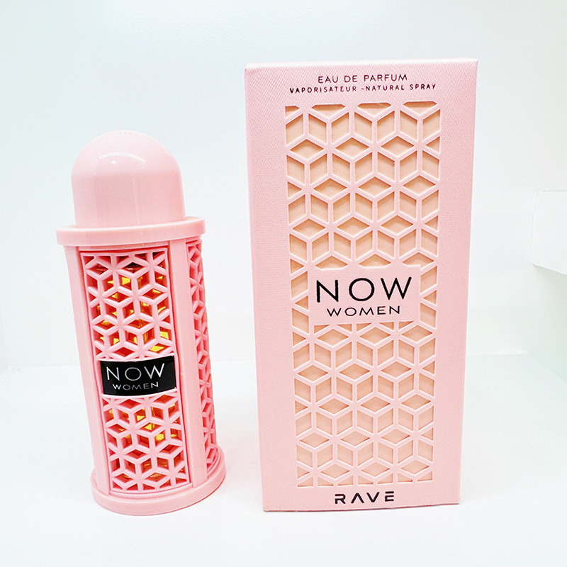 Produto quente transfronteiriço Lattafa Rave Now Eau de Parfum perfume feminino árabe do Oriente Médio por atacado.