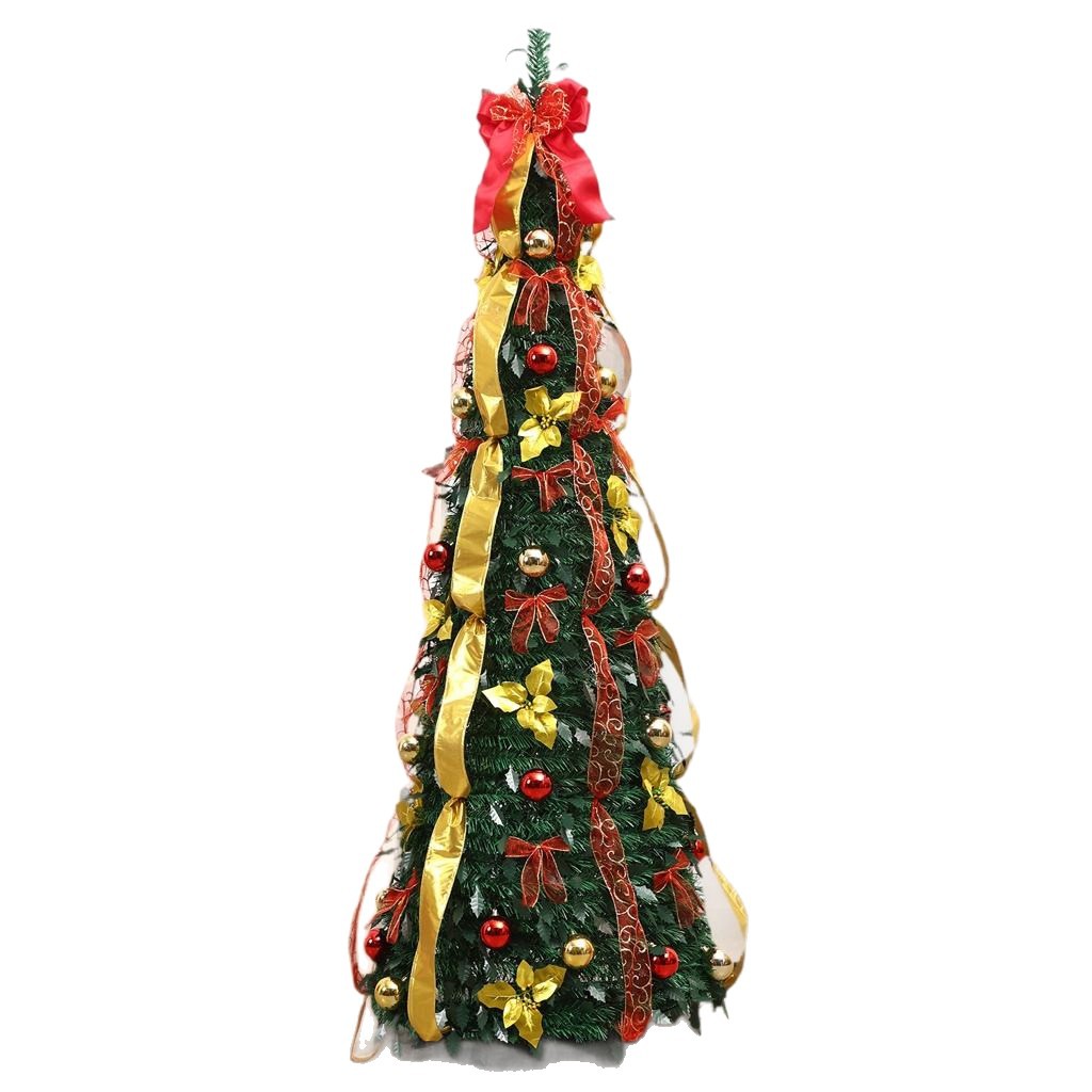Explosión transfronteriza plegable árbol de Navidad 1.8m árbol plegable decoración de Navidad de PVC fábrica de árbol de Navidad venta directa
