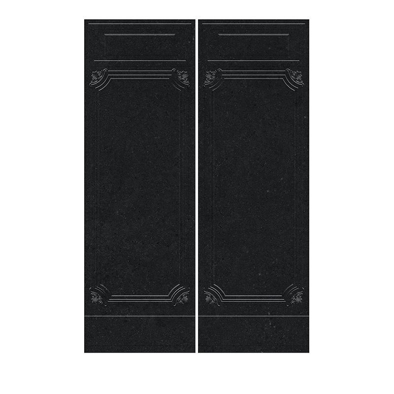 400×1200 フレンチレトロライムストーン壁タイルバスルームグリーンブラック壁タイルハーフウォールフラワータイル|undefined