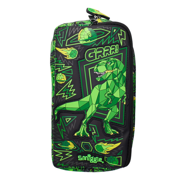 Double-layer capacious cartoon pencil case for students