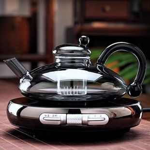 Cross-Border Internet Celebrity Live Broadcast Electric Ceramic Stove Tea Stove Ultra-Thin Water Boiling Tea Kettle High Temperature Resistant Glass Tea Set