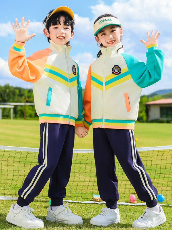 班服小学生校服春秋装儿童一年级校服运动会幼儿园园服秋季三件套|undefined