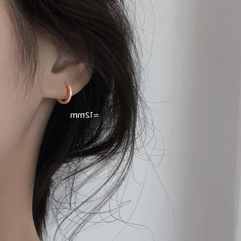 Golden, 12mm, pink gold