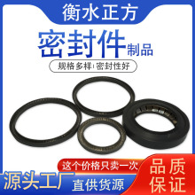 泛塞封密封圈旋转运动弹簧油封V型泛塞封量大从优耐高温