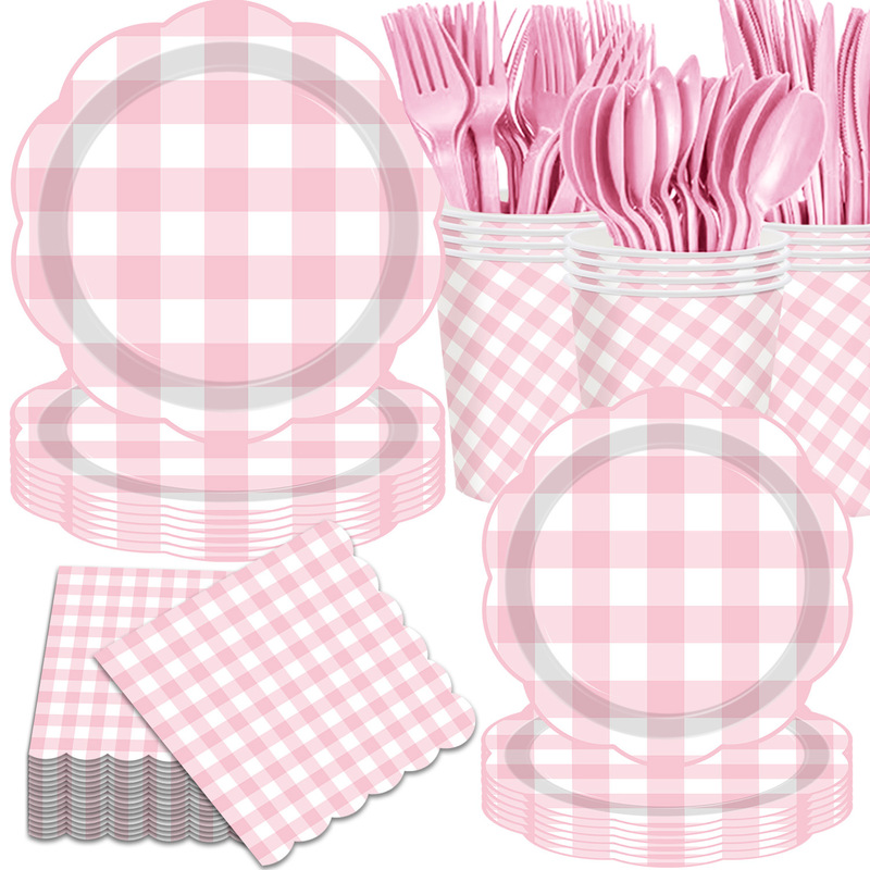 Pink Thanksgiving Themed Holiday Birthday Disposable Pe Tablecloth Paper Plates Party Decoration Supplies Pink Thanksgiving Themed Holiday Birthday Disposable Pe Tablecloth Paper Plates Party Decoration Supplies