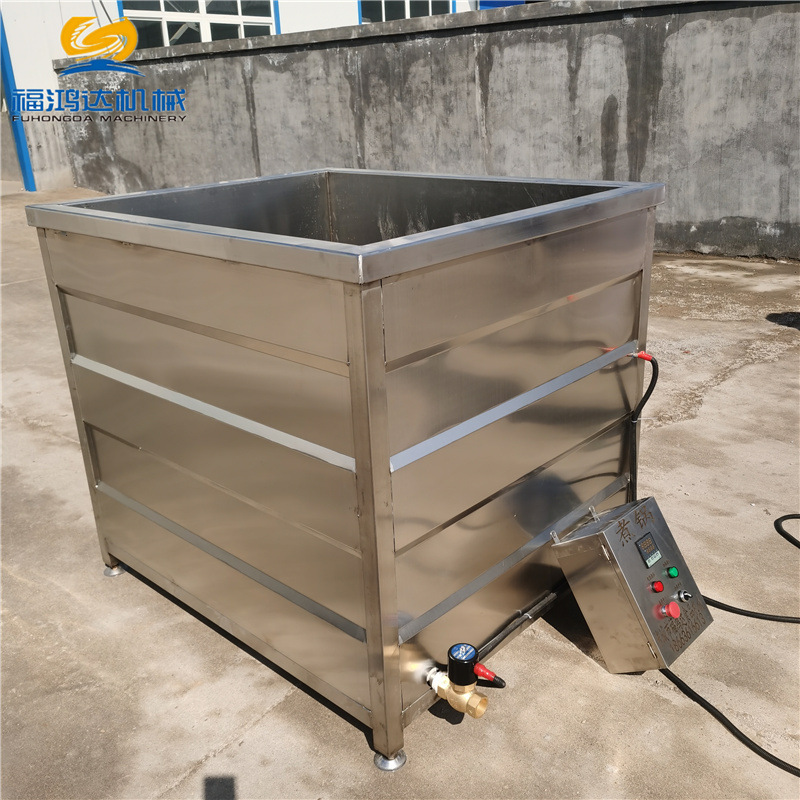 肉类蒸煮设备厂家 永安牛肚子方形煮锅 蒸汽加热带内框煮肉锅