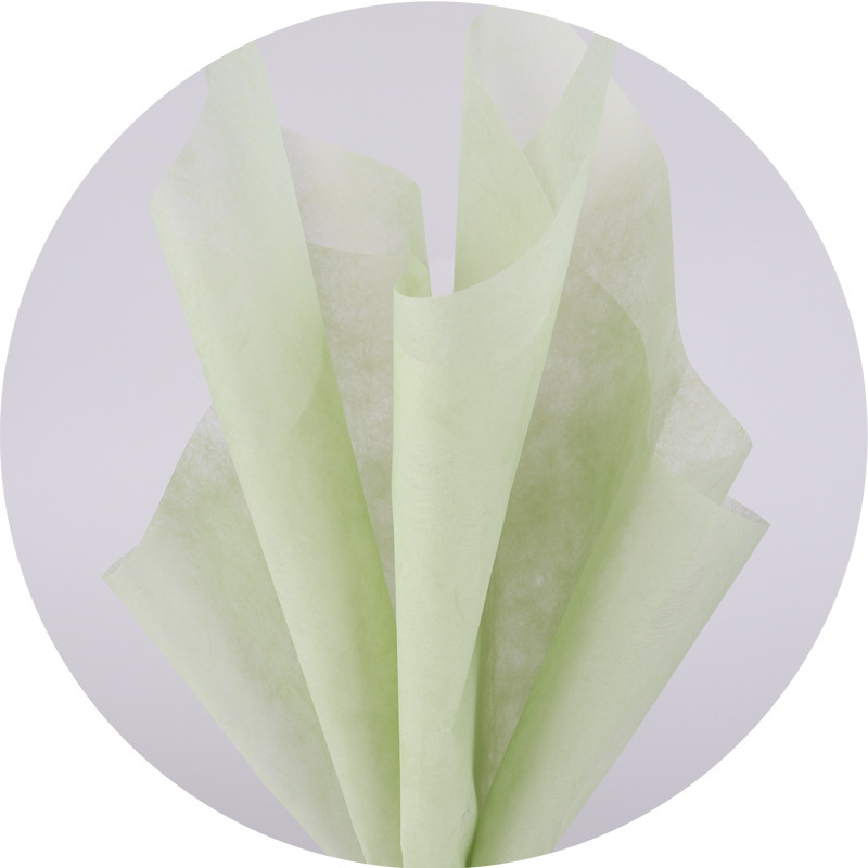 Flor Extracción de sombra leche algodón papel de regalo de flores papel de algodón floral floristería impermeable color sólido forro de ramo de papel de embalaje