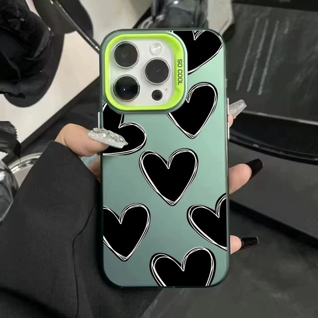 Новая любимая совместима с Apple 17 цвет серебристый iPhone16pro креативная 14/15promax матовая 13 защитный чехол