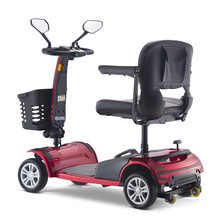 成人老年折疊休閑代步便攜小三輪電動車 智能殘疾人用車電動輪椅