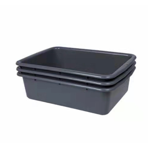 Collect car parts, restaurant tray, hotel dining tableware storage box, food, rectangular plastic bucket, large size, hanging bucket