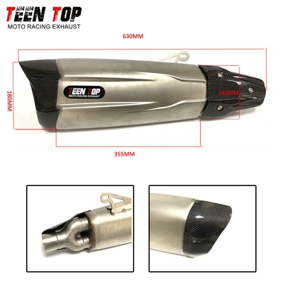 Scorpio Dual Outlet Carbon — Exhaust manifold