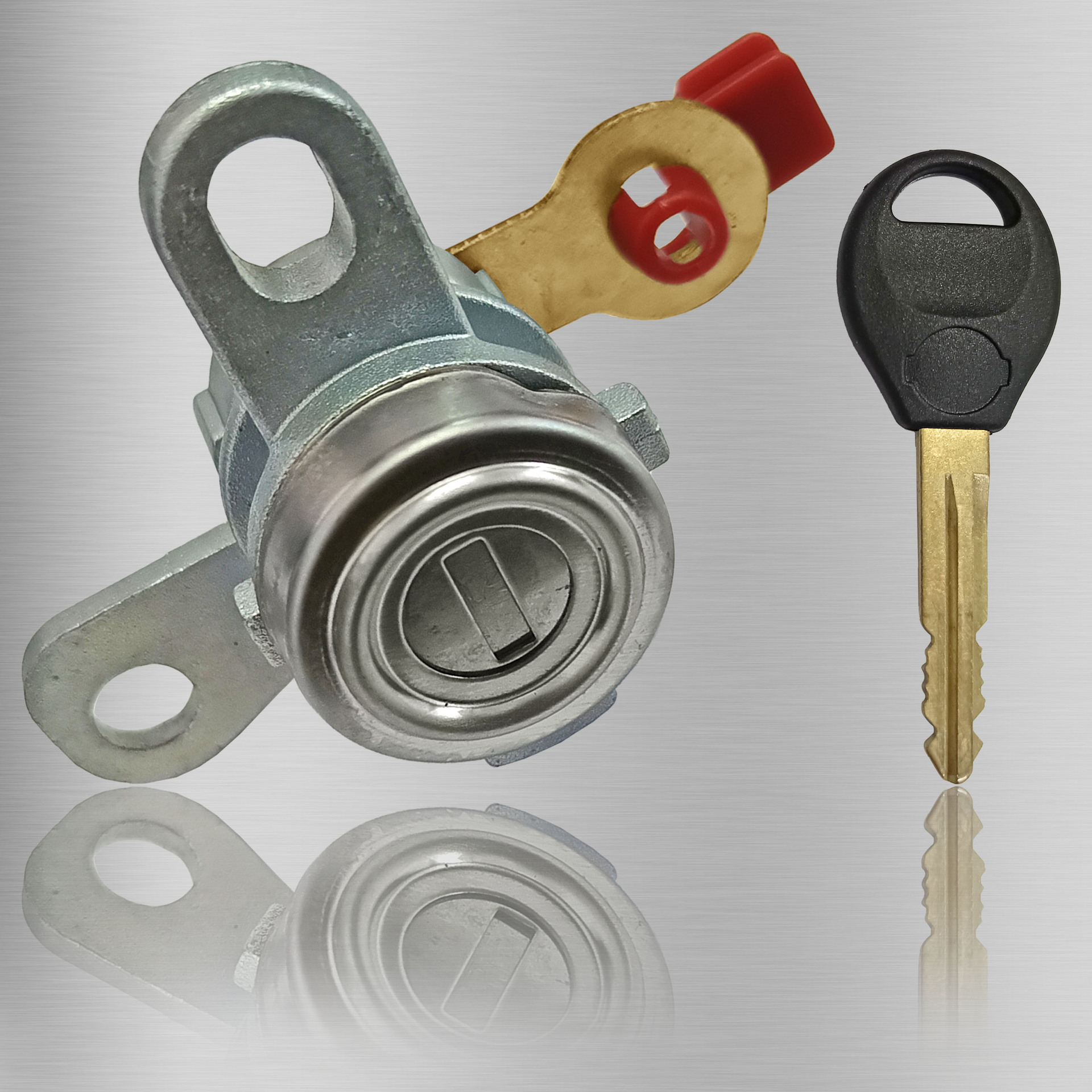 Cilindro de cerradura de puerta izquierda para Nissan A33, cilindro de cerradura de puerta del conductor, conjunto de cilindro de cerradura de puerta de repuesto para modificación de coche Nissan