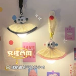 可爱悬挂式小夜灯学生宿舍床上帘内挂灯卧室床头睡眠氛围装饰吊灯