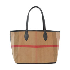 出口外貿半手工購物袋配頭層牛皮跨境黃麻托特手提包手袋簡約大包