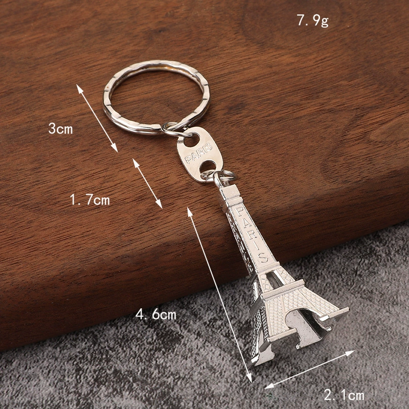Eiffel keychain Eiffel Tower Paris Paris Eiffel Tower Metal Eiffel Tower 5cm